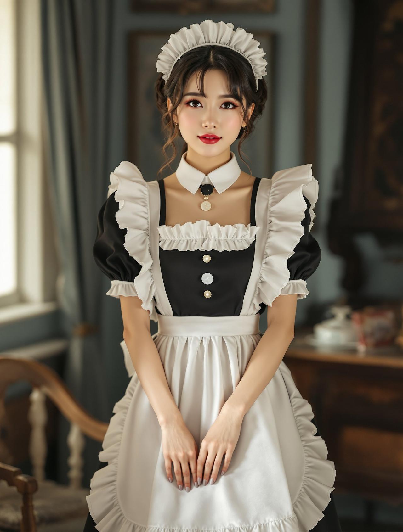 吃瓜福利-女仆装分类写真作品